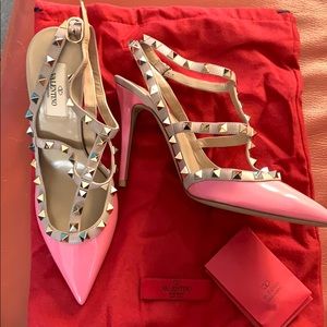 Valentino Rockstud Pumps Pink